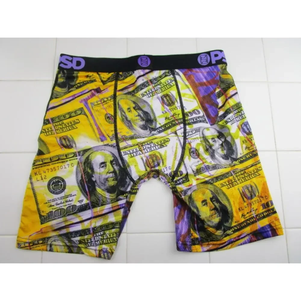 PSD Money Scribe Men's‎ Medium Underwear Boxer Briefs